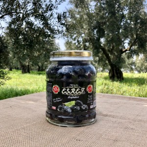 VIP YAĞLI SİYAH ZEYTİN  XL  201 - 230 900gr